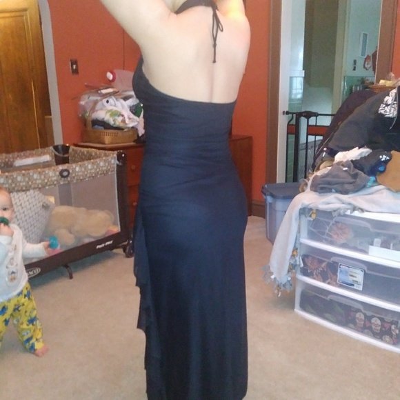 Black formal/prom/homecoming dress - Picture 4 of 8